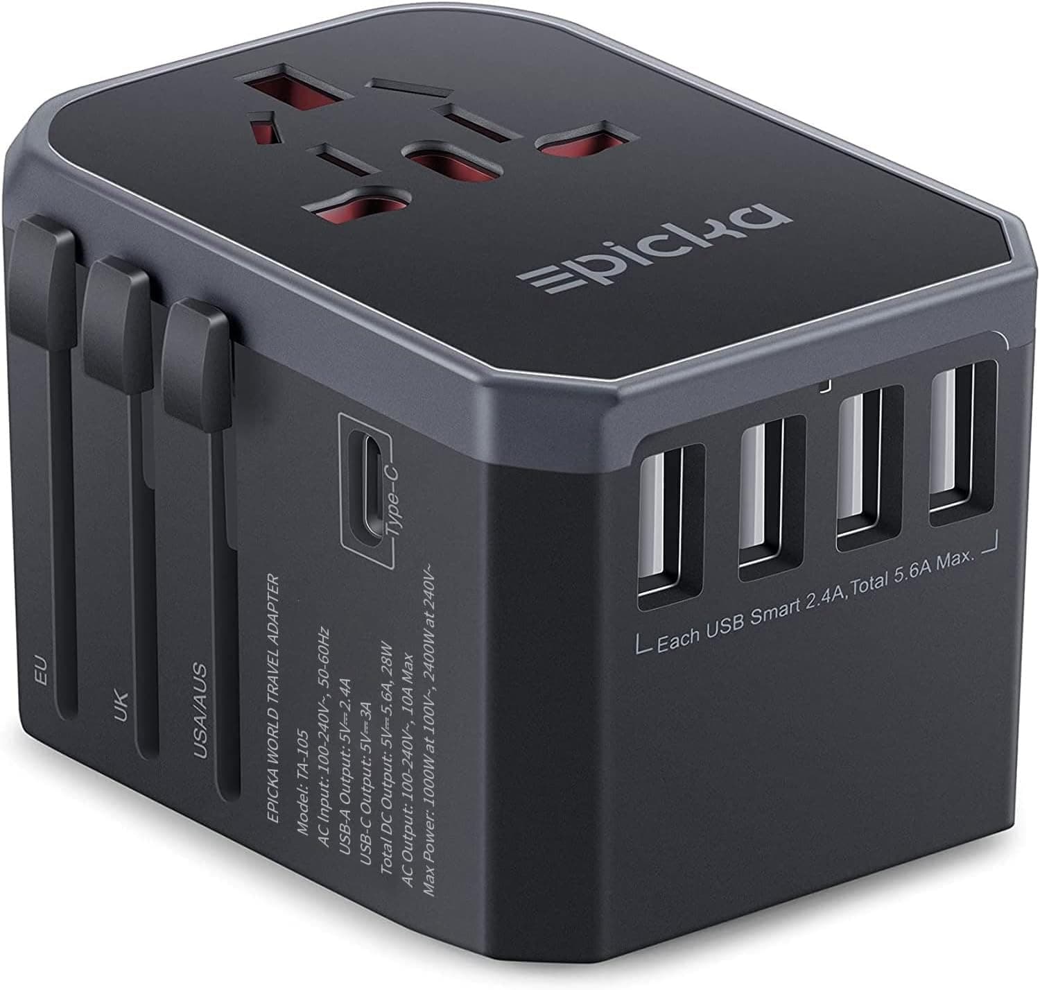 EPICKA Universal Travel Adapter - Image 1