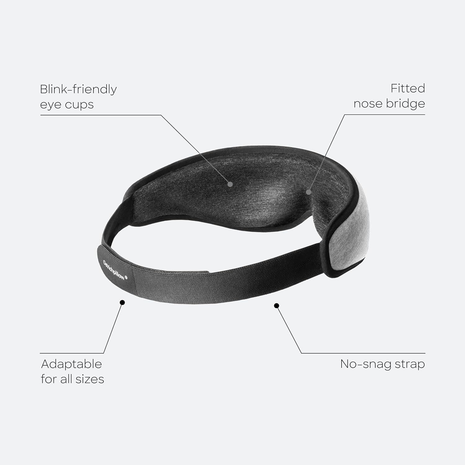 Ostrichpillow Eye Mask - 3D Contoured - Image 2