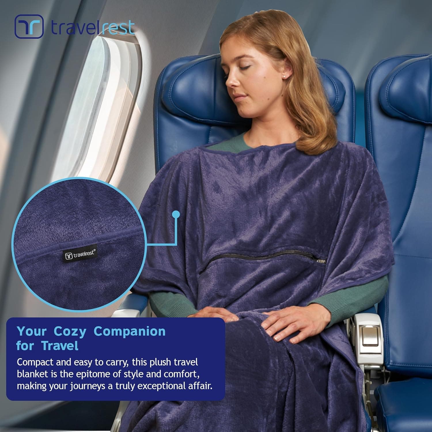 Travelrest 4-in-1 Travel Blanket - Image 3