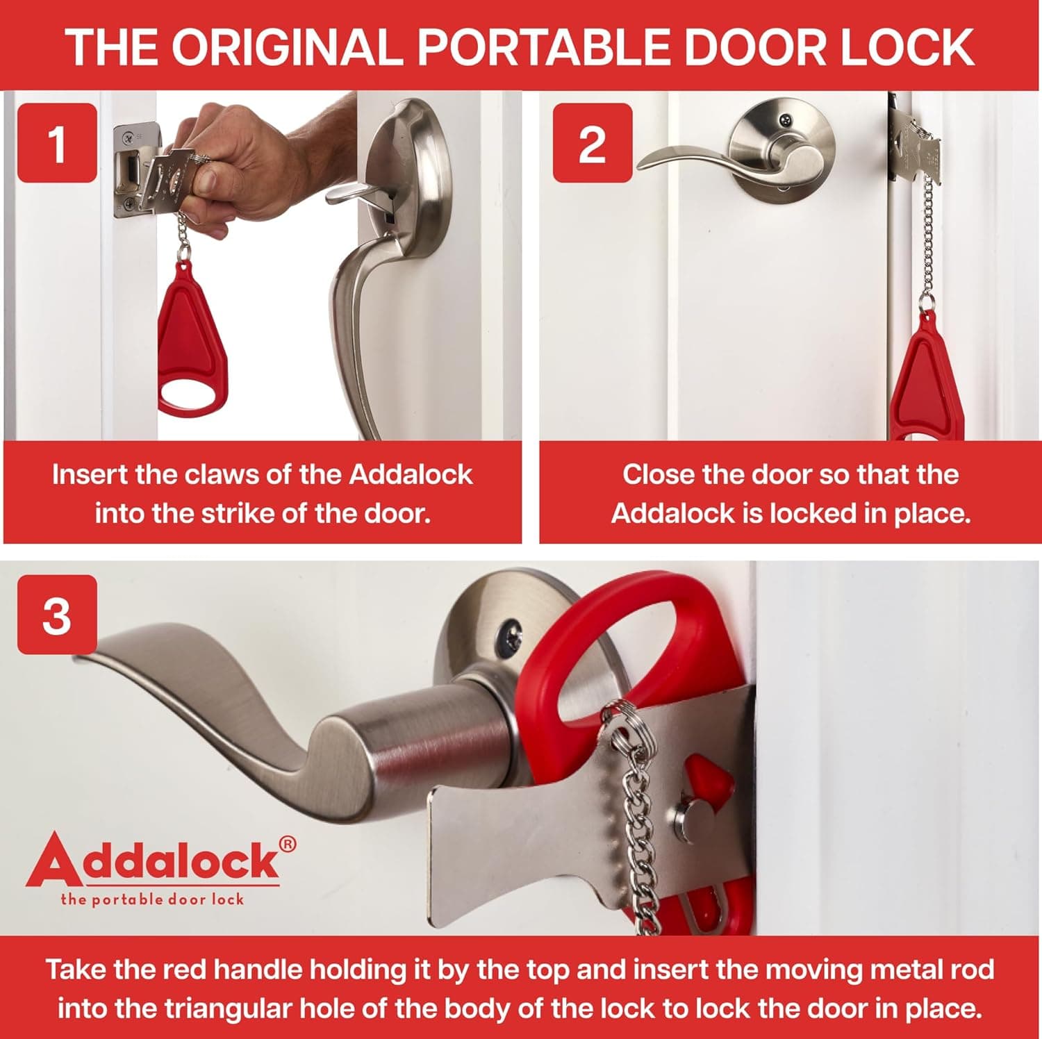 Addalock Portable Door Lock - Image 4